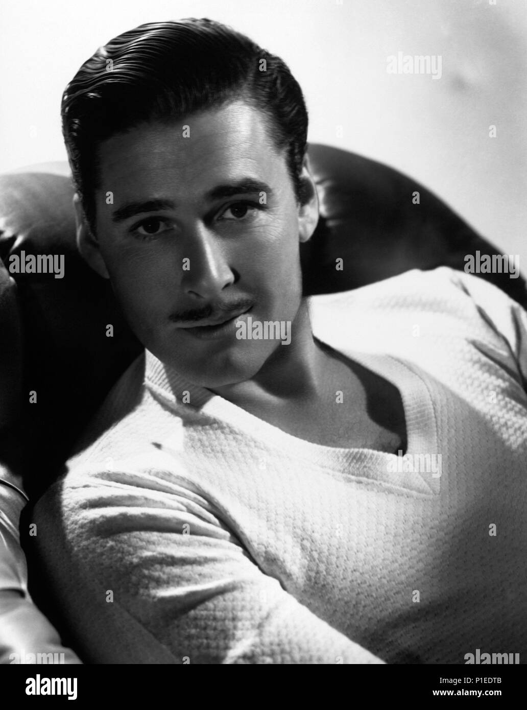 Stelle: Errol Flynn. Foto Stock