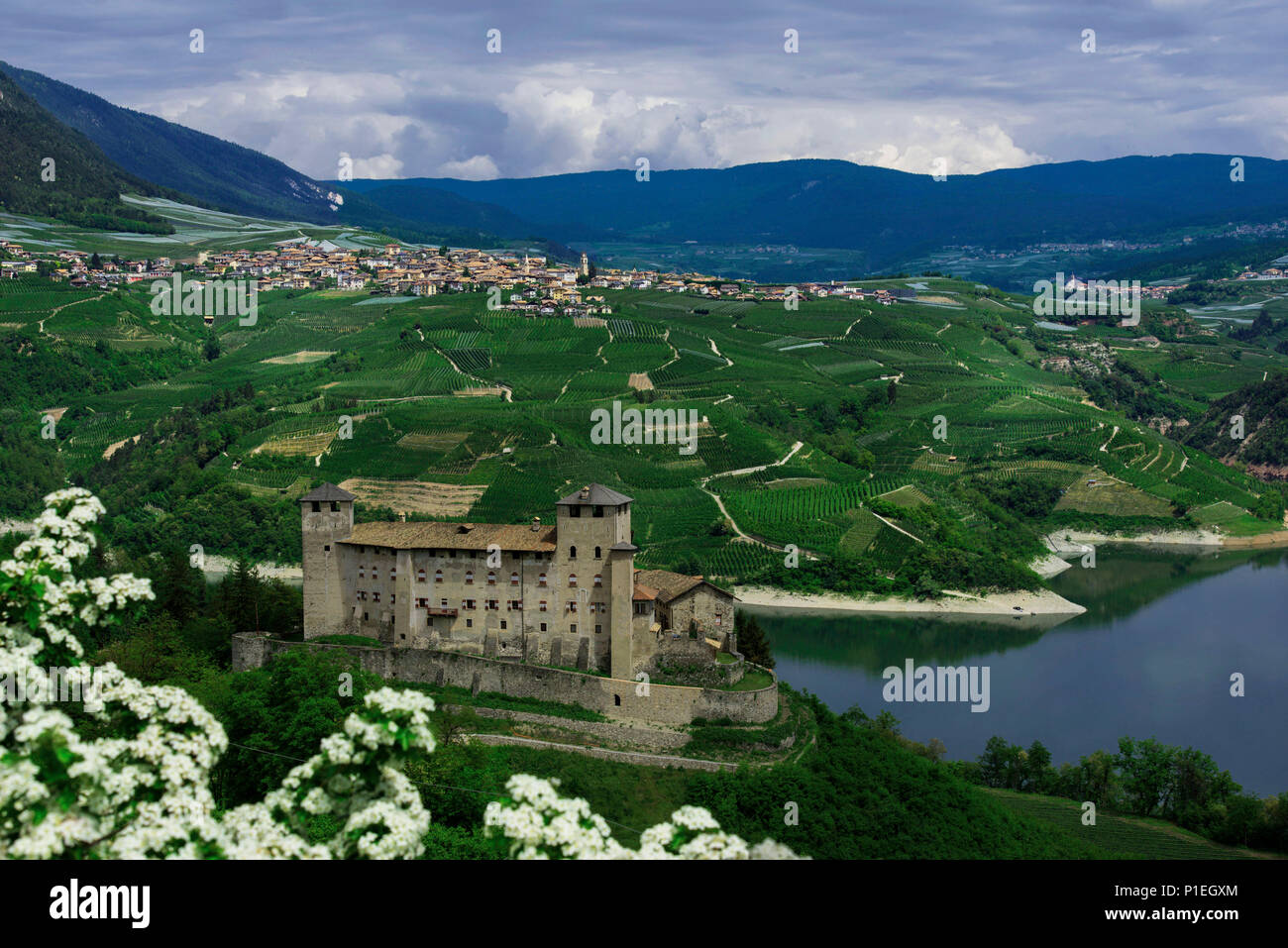 Castello di Cles, trentino alto adige, italia Foto Stock