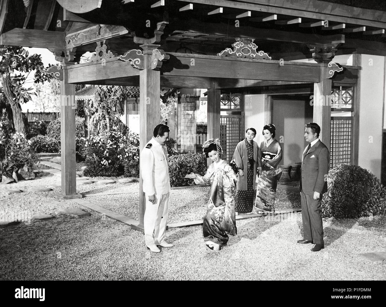 Pellicola originale titolo: Madama Butterfly. Titolo inglese: Madame Butterfly. Regista: Carmine Gallone. Anno: 1954. Stelle: KAORU YACHIGUSA. Credito: RIZZOLI/TOHO/PRODUZIONE GALLONE / Album Foto Stock