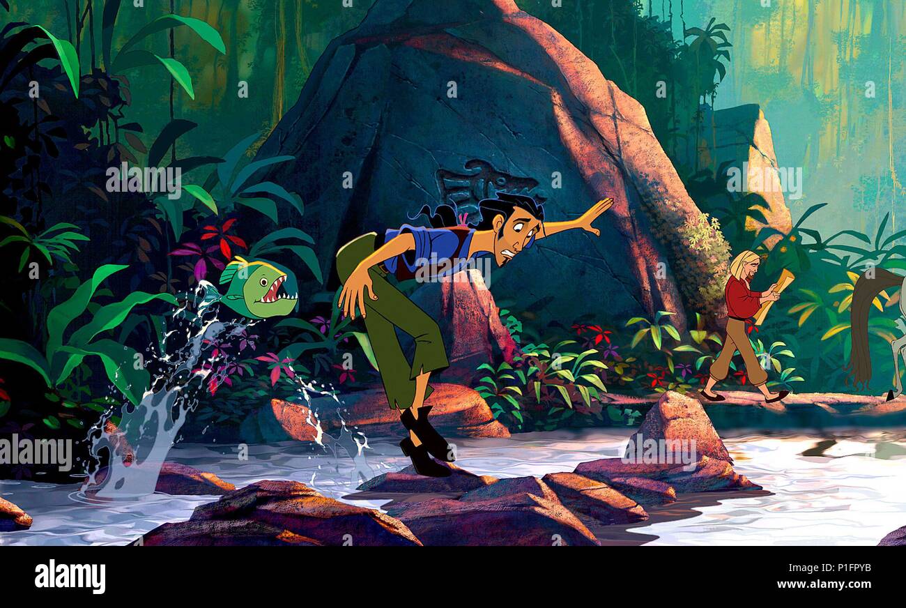 Pellicola originale titolo: LA STRADA PER EL DORADO. Titolo italiano: LA STRADA PER EL DORADO. Regista: BIBO BERGERON; Don Paolo. Anno: 2000. Credito: DREAMWORKS / Album Foto Stock