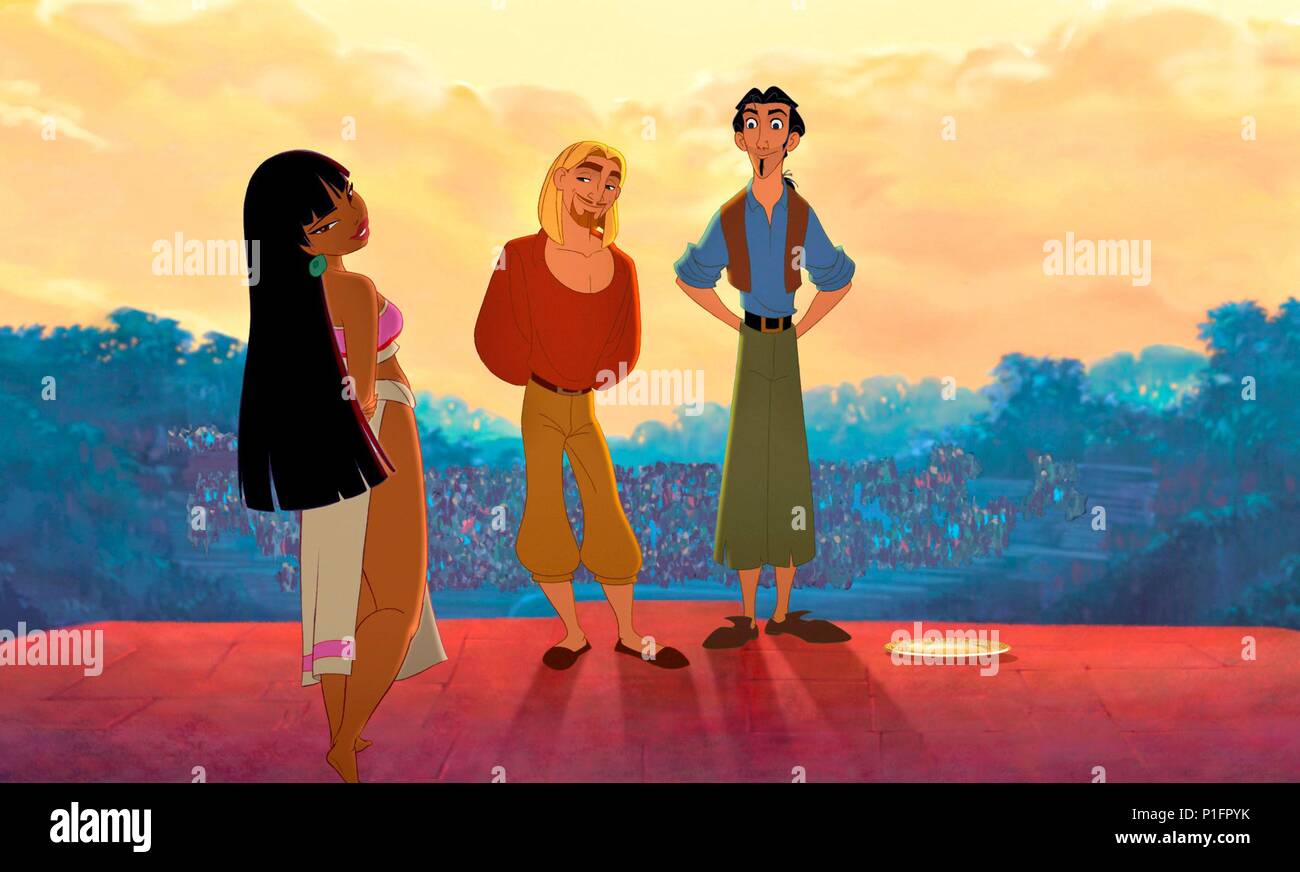 Pellicola originale titolo: LA STRADA PER EL DORADO. Titolo italiano: LA STRADA PER EL DORADO. Regista: BIBO BERGERON; Don Paolo. Anno: 2000. Credito: DREAMWORKS / Album Foto Stock