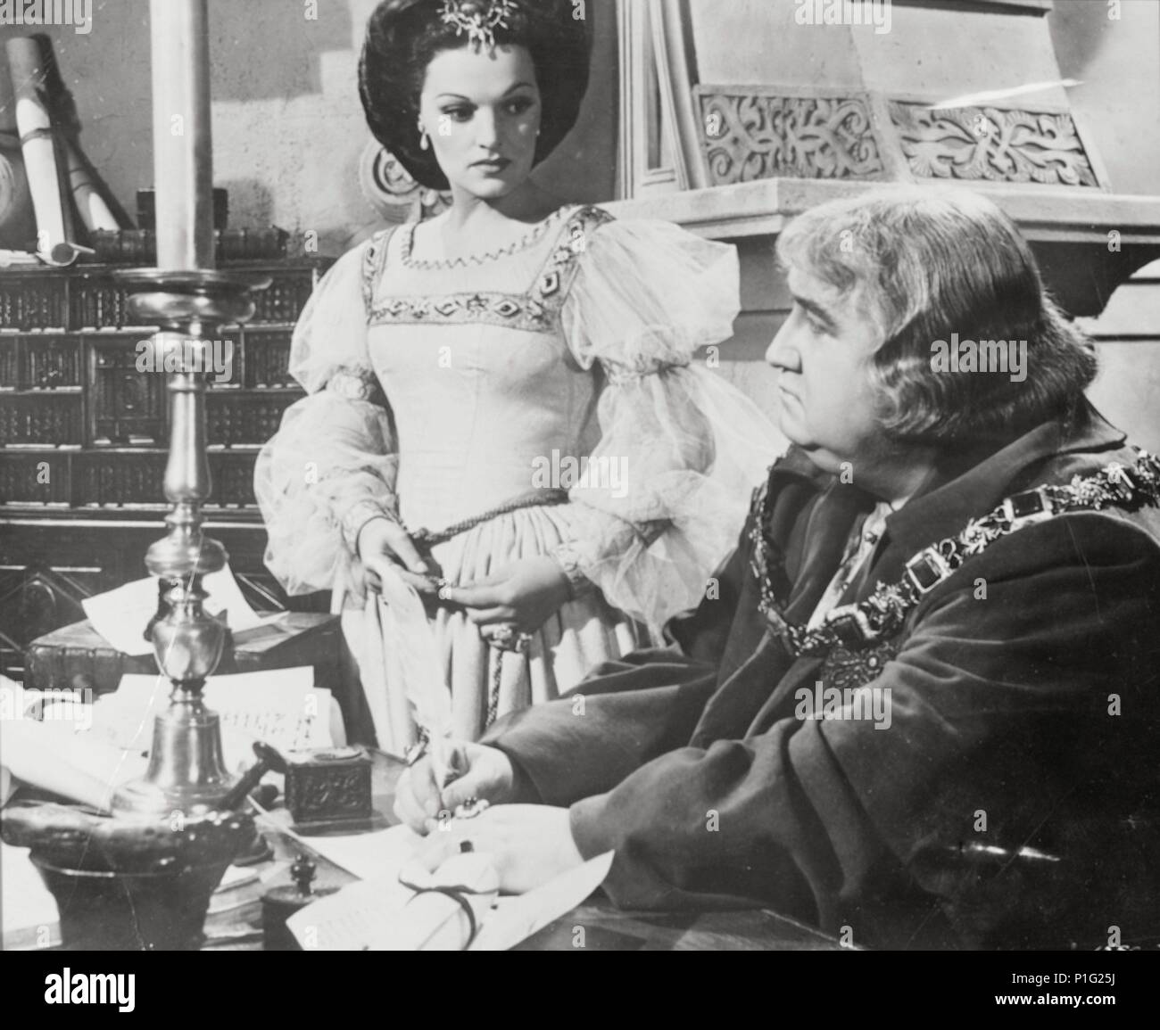 Pellicola originale titolo: CHRISTOPHER COLUMBUS. Titolo inglese: CHRISTOPHER COLUMBUS. Regista: David Macdonald. Anno: 1949. Stelle: FRANCESCO L. SULLIVAN; FIRENZE ELDRIDGE. Credito: J.ARTHUR RANK/internazionale universale / Album Foto Stock