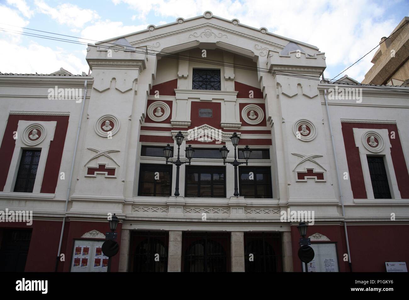 Spagna - El Altiplano (distretto) - Murcia. Jumilla; Teatro di Vico. Foto Stock