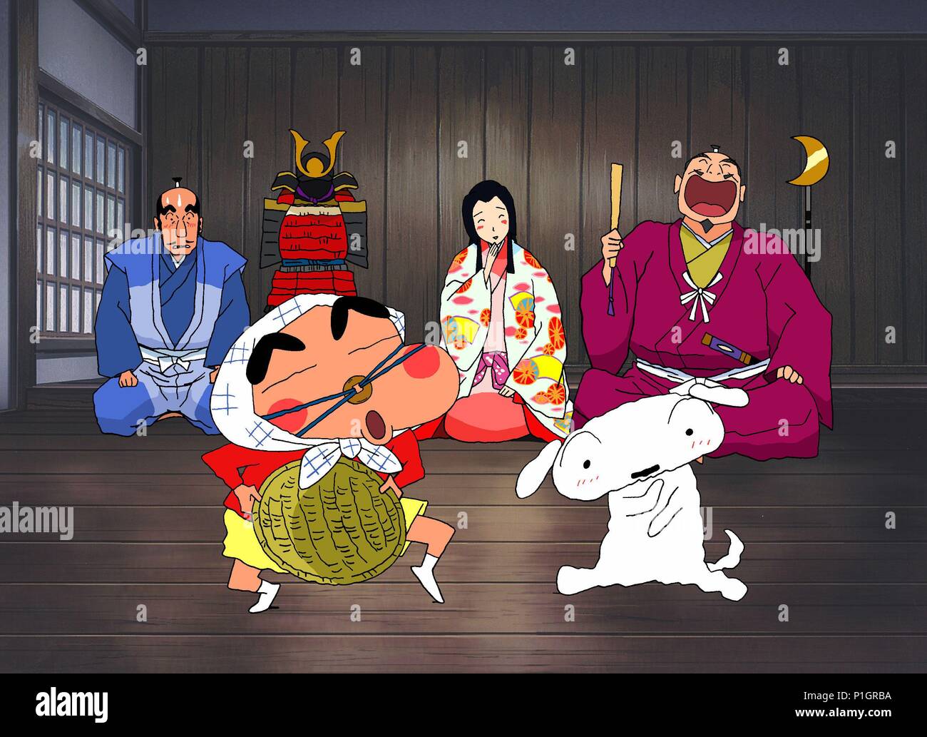Pellicola originale titolo: SHIN CHAN: EL PEQUEÑO SAMURAI. Titolo inglese: SHIN CHAN: EL PEQUEÑO SAMURAI. Regista: KEIICHI HARA. Anno: 1997. Foto Stock