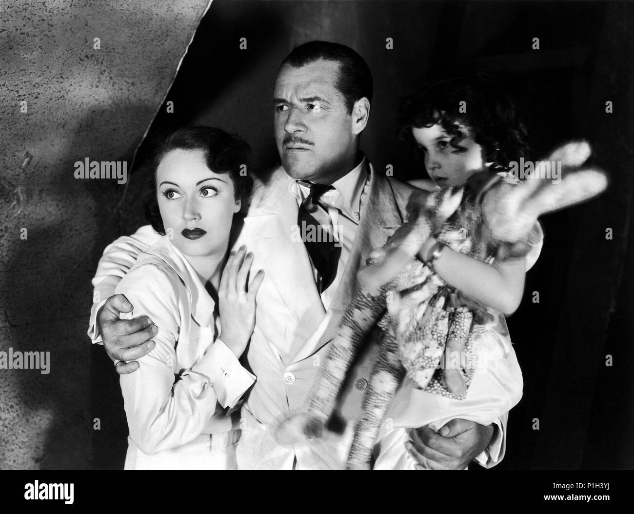 Pellicola originale titolo: Luna Nera. Titolo inglese: Luna Nera. Regista: Roy William Neill. Anno: 1934. Stelle: JACK HOLT; Fay Wray; CORA SUE COLLINS. Credito: Columbia Pictures / Album Foto Stock