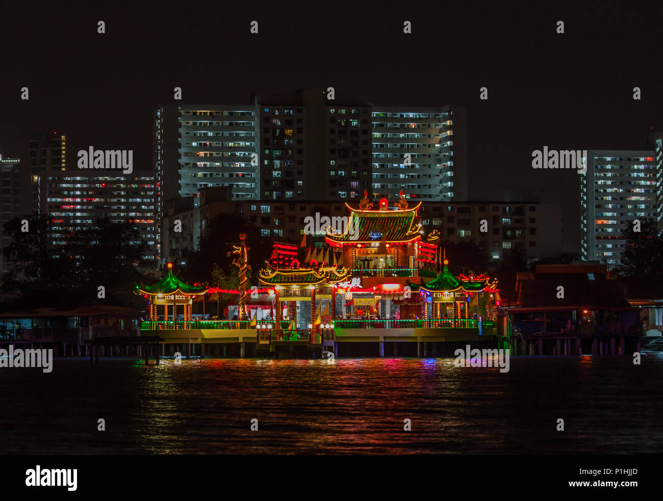 Penang Island (Malesia) - accanto all Islam, che è la religione ufficiale in Malesia è possibile trovare un sacco di buddisti e templi hindi Foto Stock