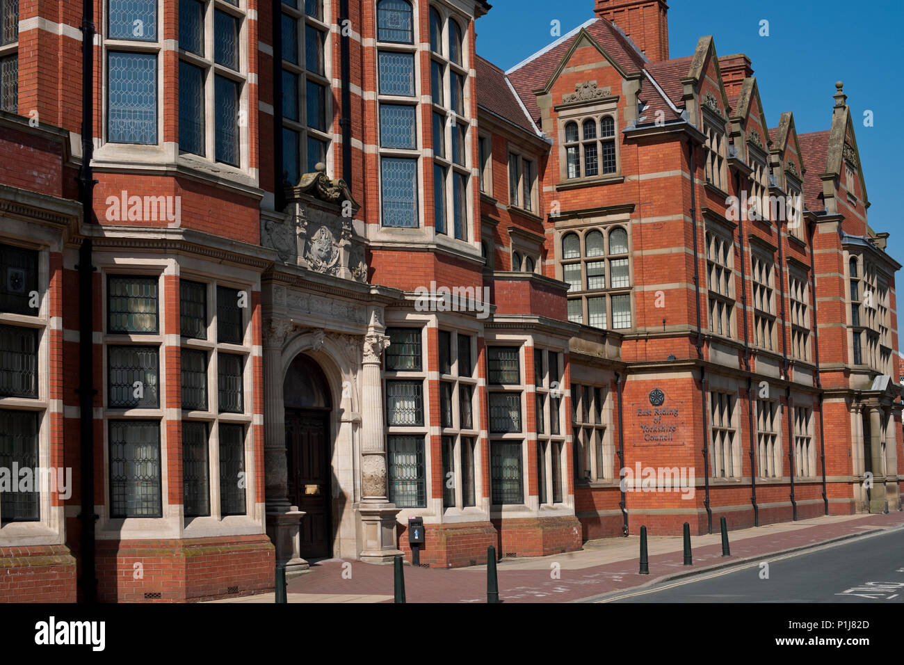 East Riding of Yorkshire County Council Offices Government building Beverley East Yorkshire Inghilterra Regno Unito GB Gran Bretagna Foto Stock