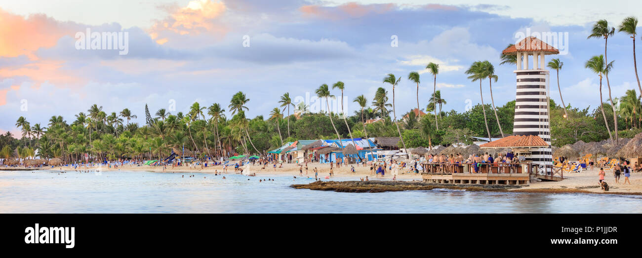 Vacanza in Repubblica Dominicana Foto Stock