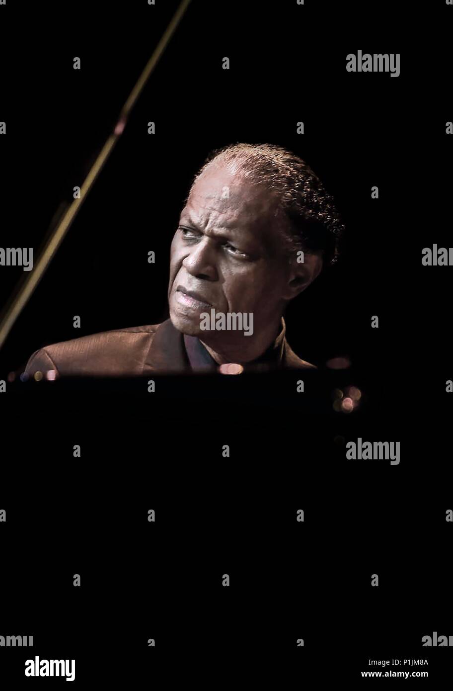 McCoy Tyner, 2008. Artista: Alan John Ainsworth. Foto Stock