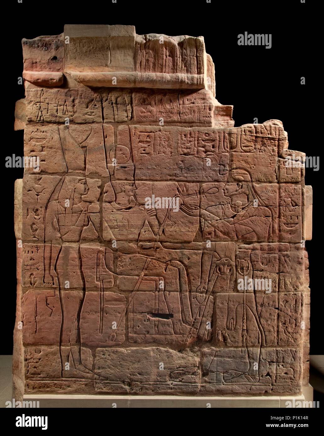 Parete di Aspelta, c600-580 BC. Artista: sconosciuto. Foto Stock