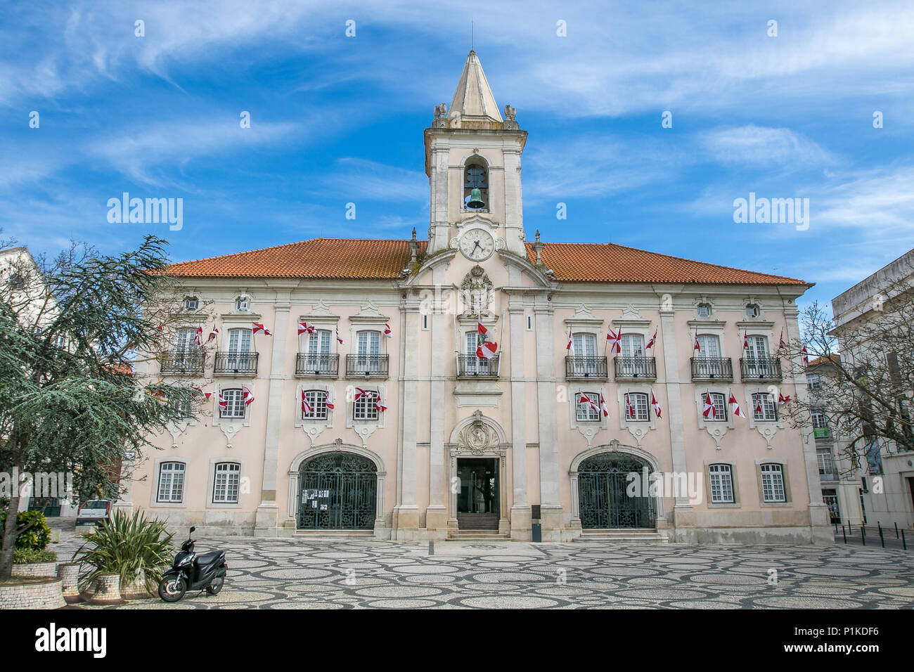 City Hall (sala comune, Camera municipale) in Aveiro, Portogallo. Foto Stock