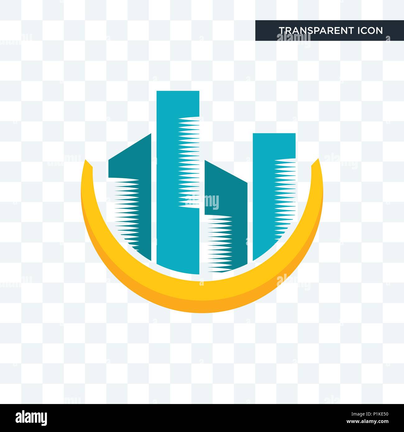 Costruzione icona vettore isolato su sfondo trasparente, costruzione concetto di logo Illustrazione Vettoriale