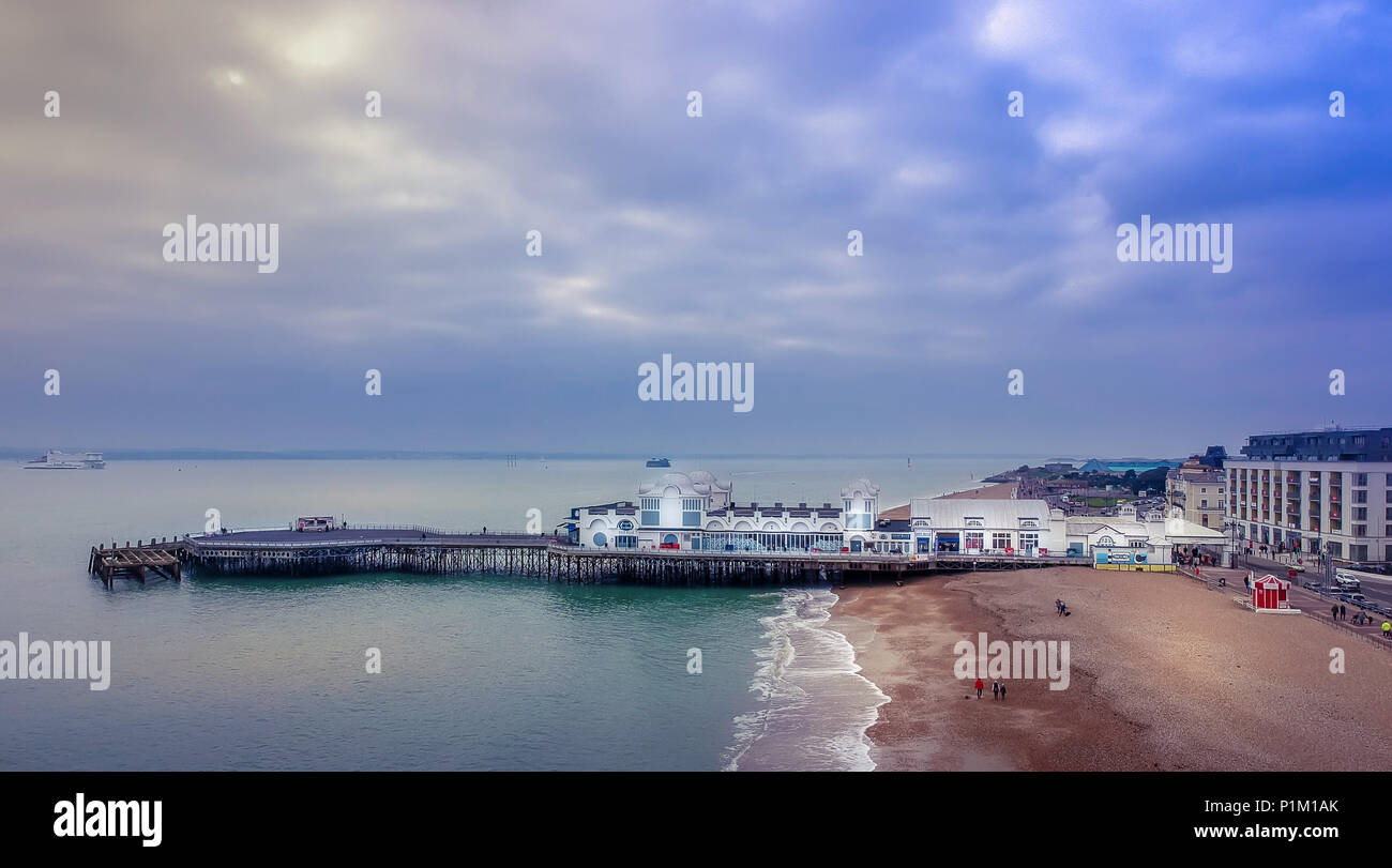 South Parade Pier, Southsea | Foto Scattata Da Andy Hornby Photography (Http://Www.ahphotographyworkshops.uk) Foto Stock