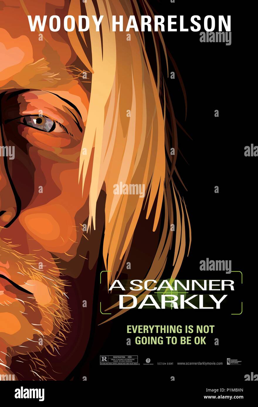 Pellicola originale titolo: A Scanner Darkly. Titolo inglese: A Scanner Darkly. Regista: RICHARD LINKLATER. Anno: 2006. Stelle: Woody Harrelson. Credito: WARNER INDEPENDENT PICTURES / Album Foto Stock