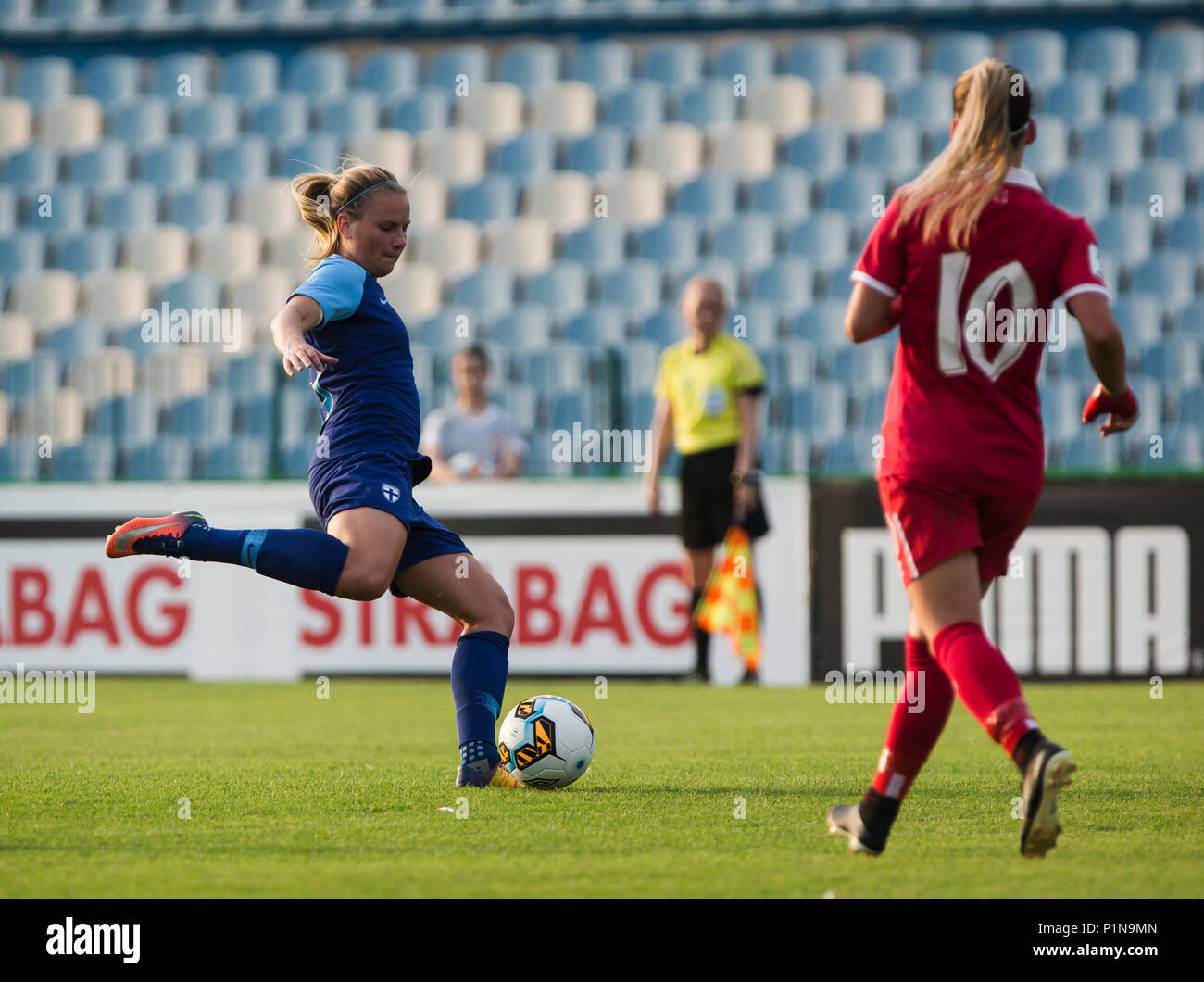 A Belgrado, in Serbia. Il 12 giugno 2018. Credito: Nikola Krstic/Alamy Live News Foto Stock