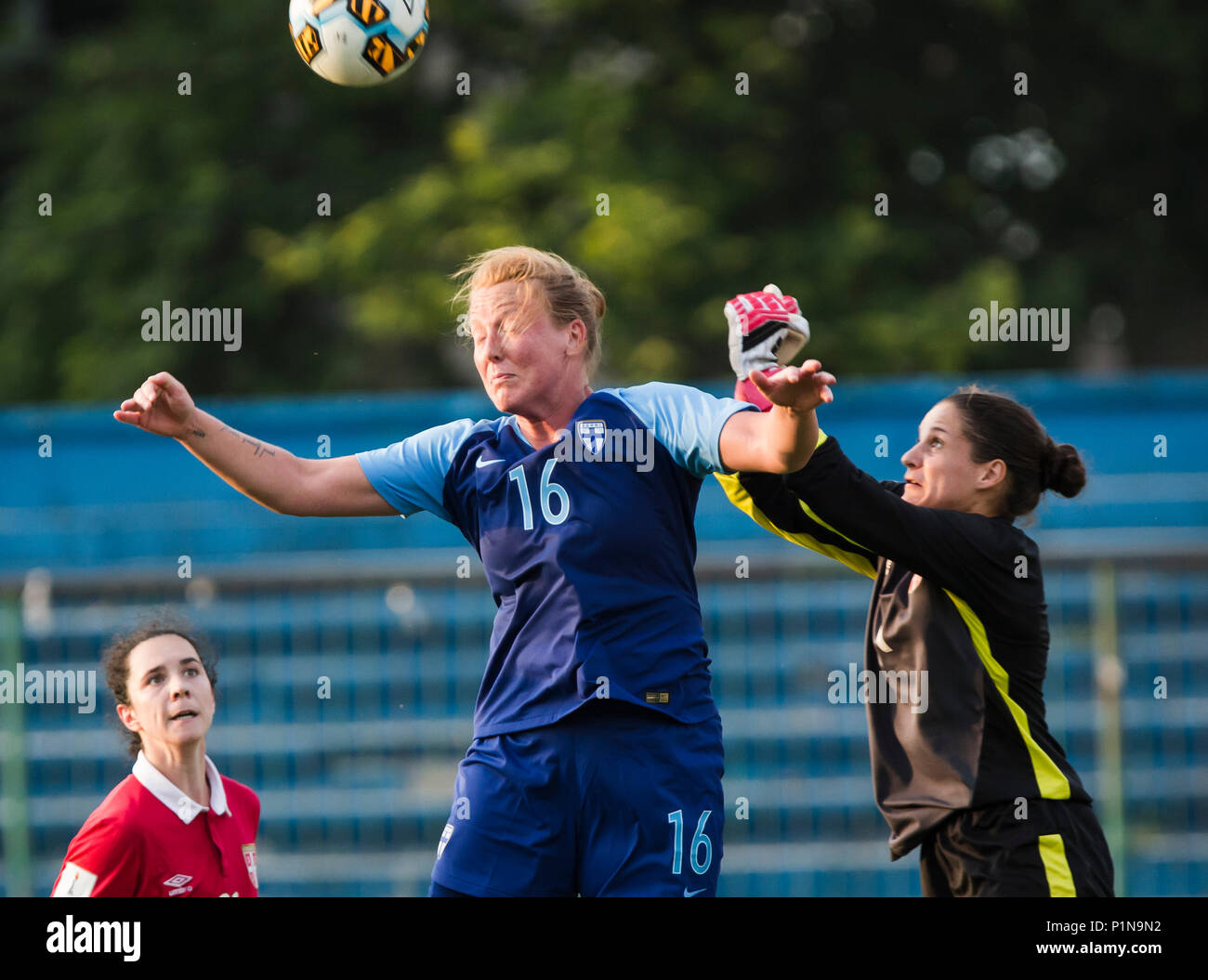 A Belgrado, in Serbia. Il 12 giugno 2018. Credito: Nikola Krstic/Alamy Live News Foto Stock