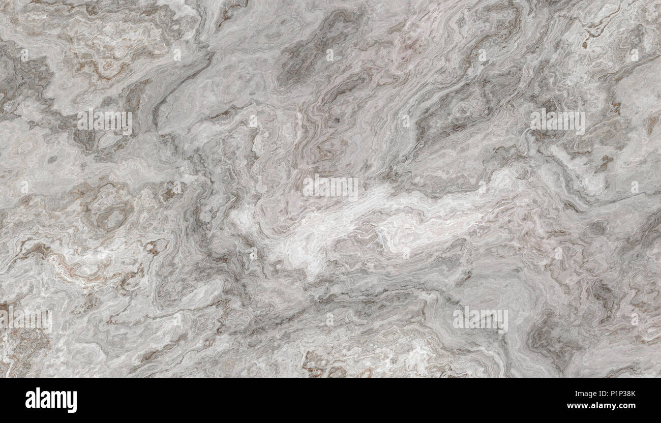 Modello di marmo con parentesi di colore grigio scuro e vene. Abstract texture e background. 2D illustrazione Foto Stock