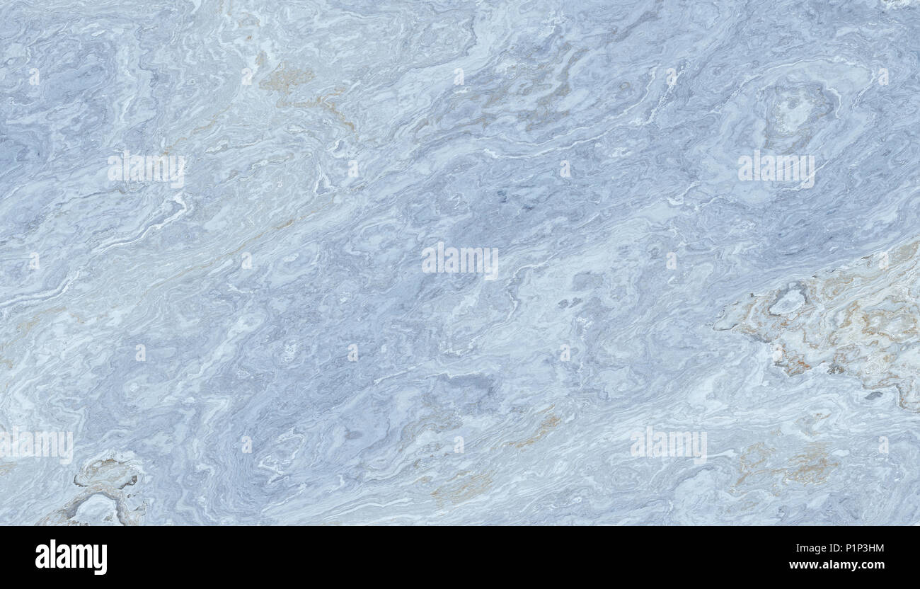 Luce-blue marble pattern. Abstract texture e background. 2D illustrazione Foto Stock