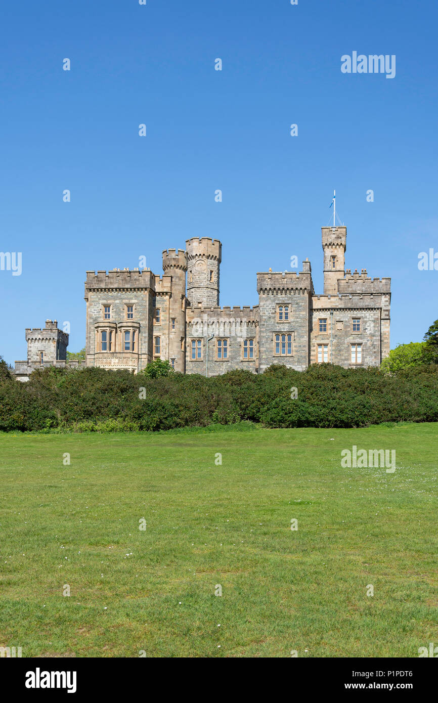 Il castello di Lews e motivi, Stornoway, isola di Lewis, Ebridi Esterne, Na h-Eileanan Siar, Scotland, Regno Unito Foto Stock