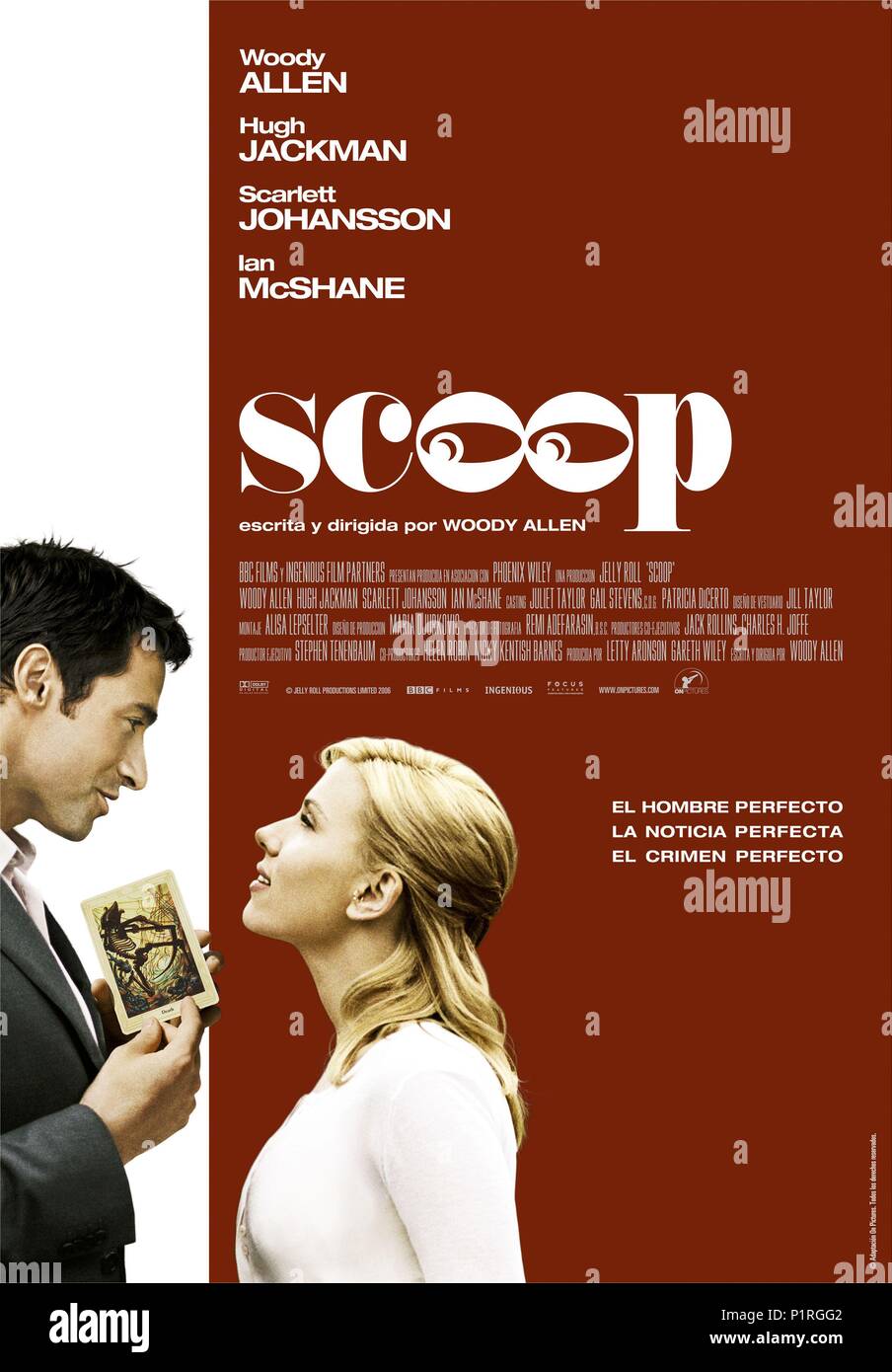 Pellicola originale titolo: SCOOP. Titolo inglese: SCOOP. Regista: WOODY ALLEN. Anno: 2006. Credito: BBC Films/film geniale partner geniale/media/jelly roll / Album Foto Stock