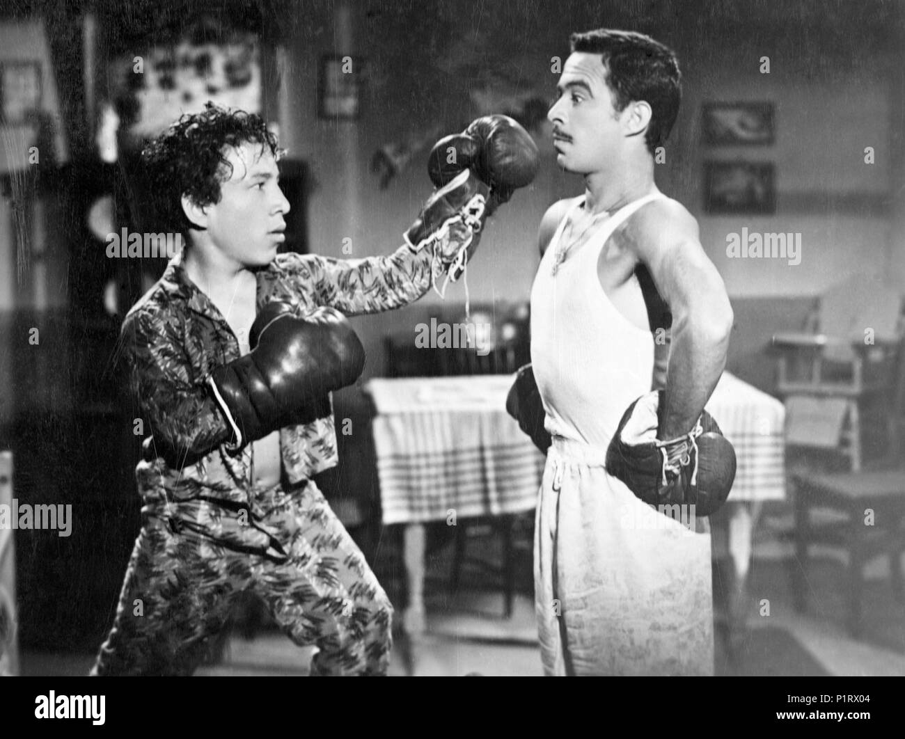 Pellicola originale titolo: AY AMOR, COMO ME HA PUESTO!. Titolo inglese: AY AMOR, COMO ME HA PUESTO!. Regista: GILBERTO MARTINEZ SOLARES. Anno: 1951. Stelle: TEDESCO VALDES. Credito: MIER Y BROOKS / Album Foto Stock