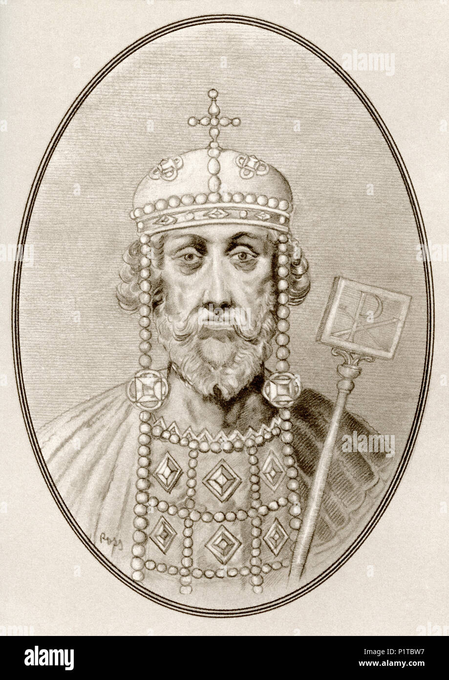 Costantino il Grande, c. 272 annunci 337 D.C. aka Costantino I o di