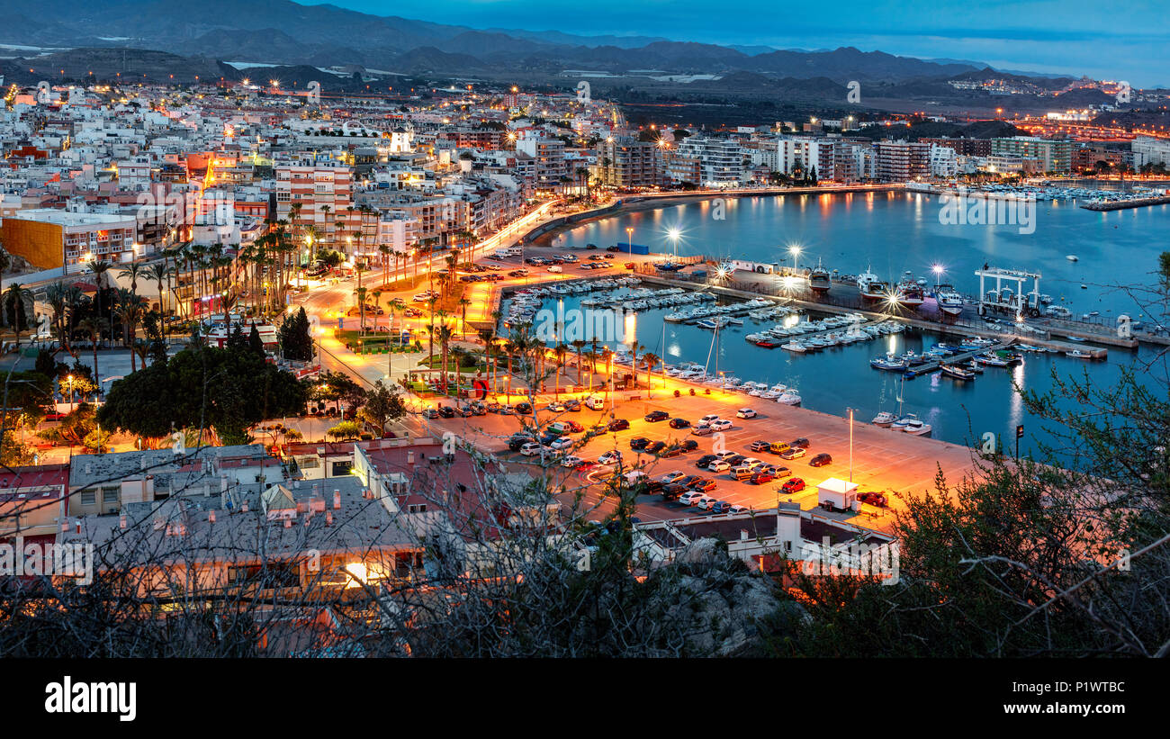 Aguilas,Spagna Foto Stock