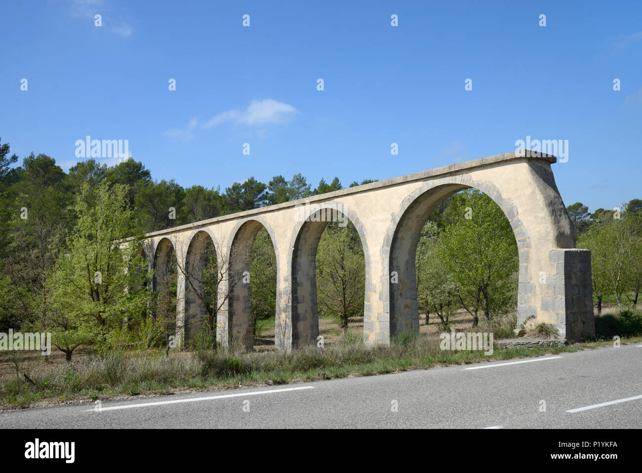 Acquedotto La Verdiere Var Provence Foto Stock