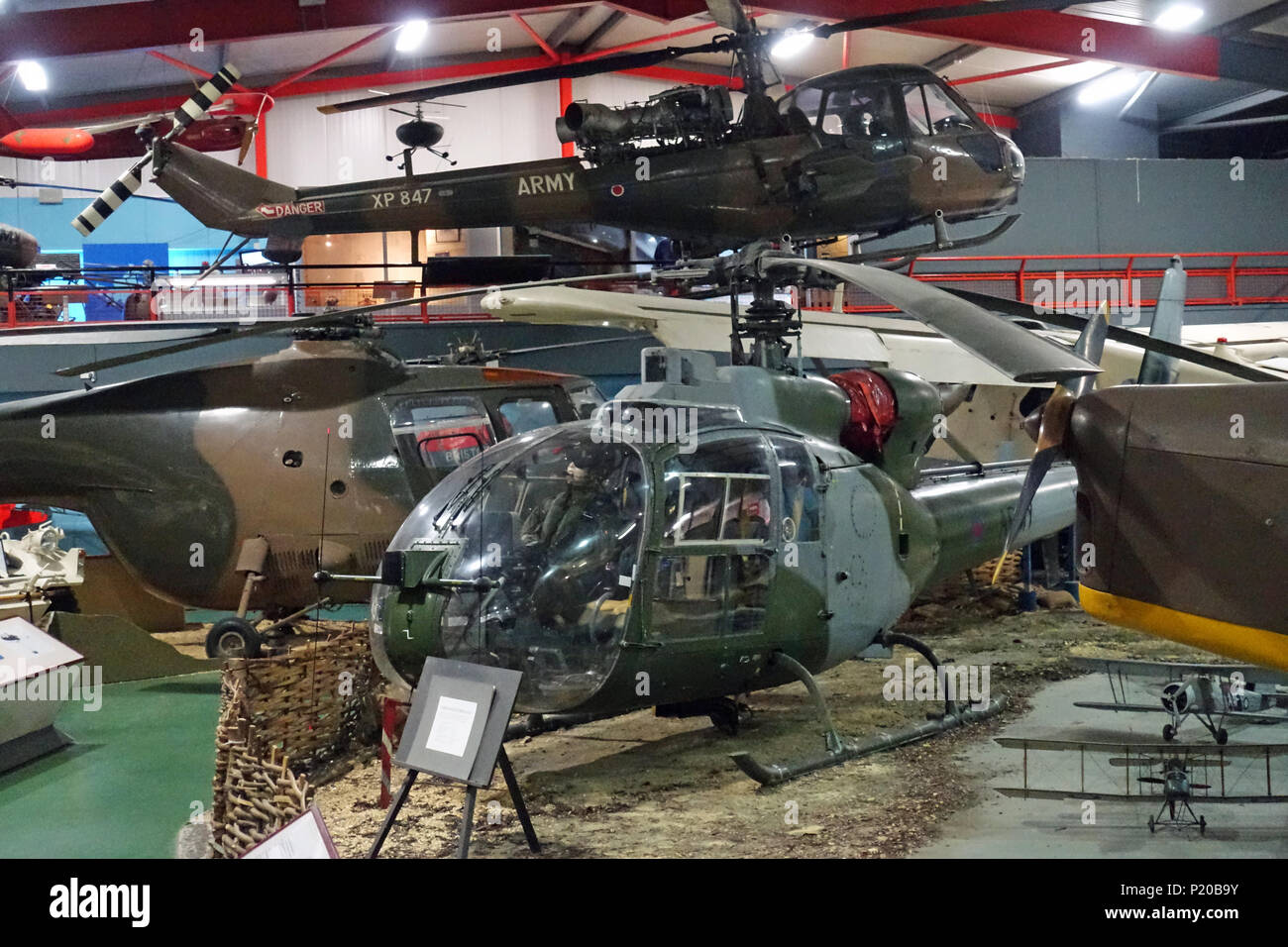 Army Air Corps Museum Middle Wallop, Wiltshire Foto Stock