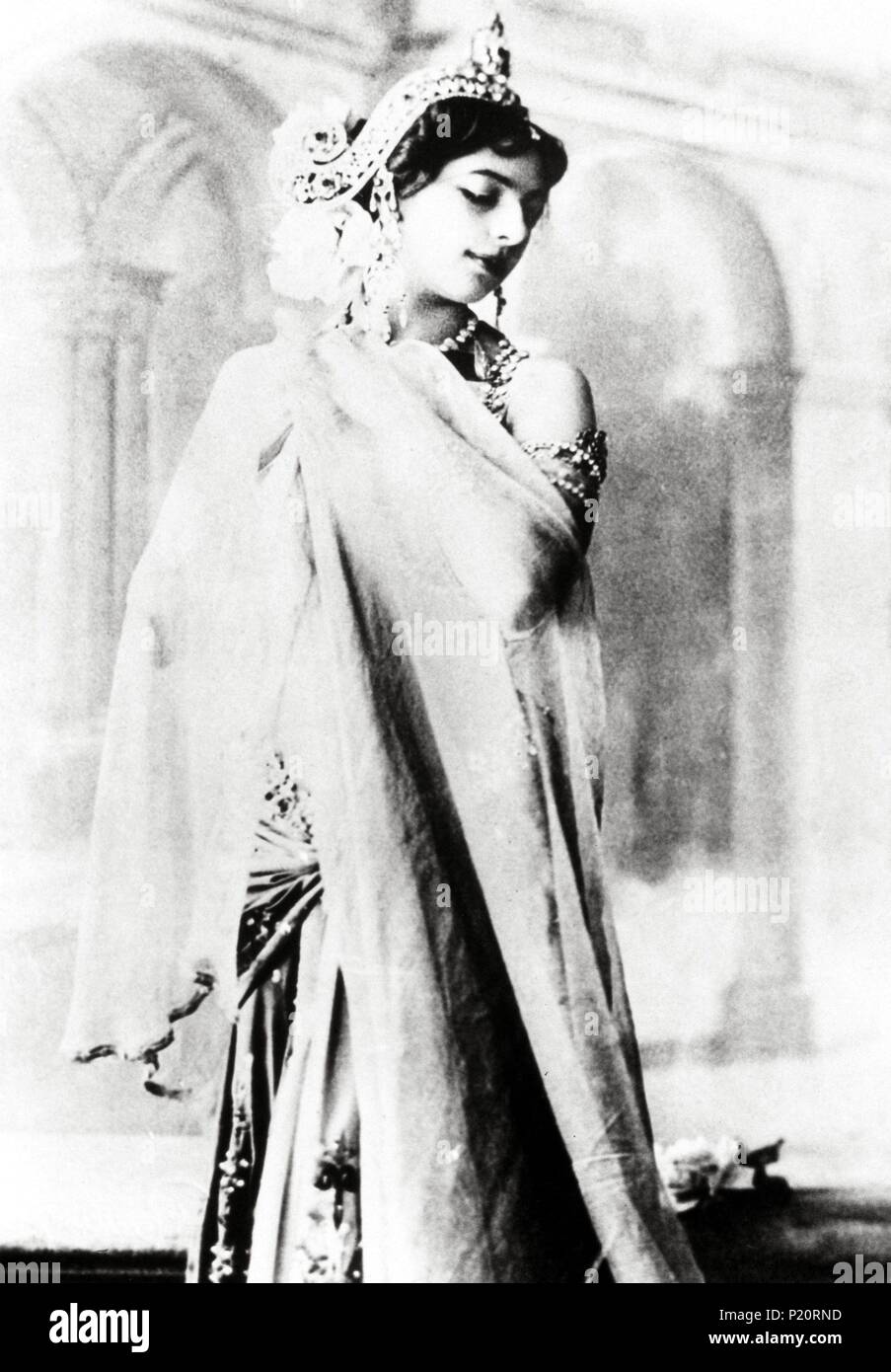 Margaretha Zelle Geerturida, Mata Hari. Foto Stock