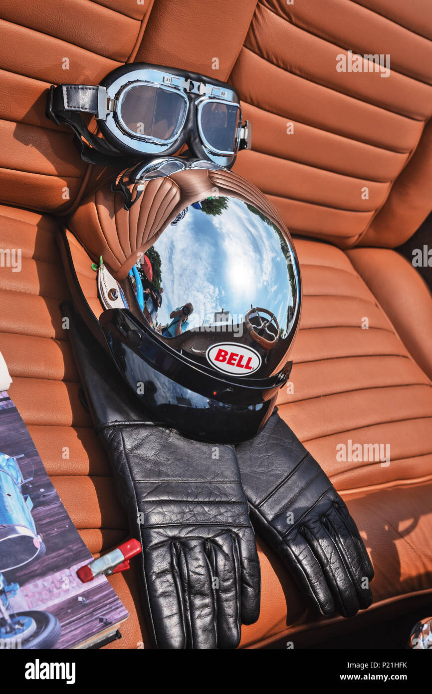 Antique car show , a nord-est di Philadelphia, PA, Stati Uniti d'America Foto Stock