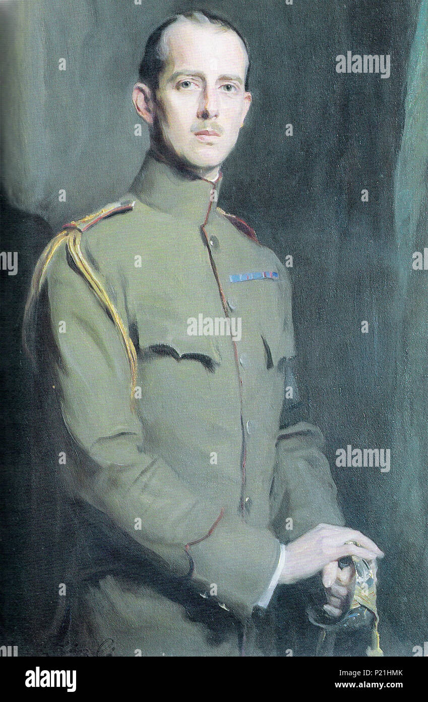 . Ritratto del Principe Andrea di Grecia . 1913 172 Laszlo - il Principe Andrea di Grecia Foto Stock
