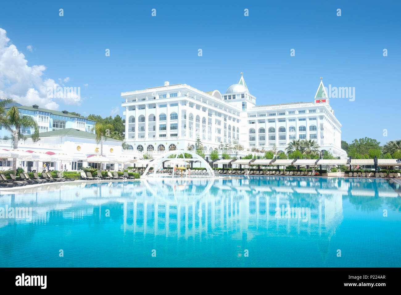 Il popolare resort Amara Dolce Vita Hotel di lusso Foto Stock