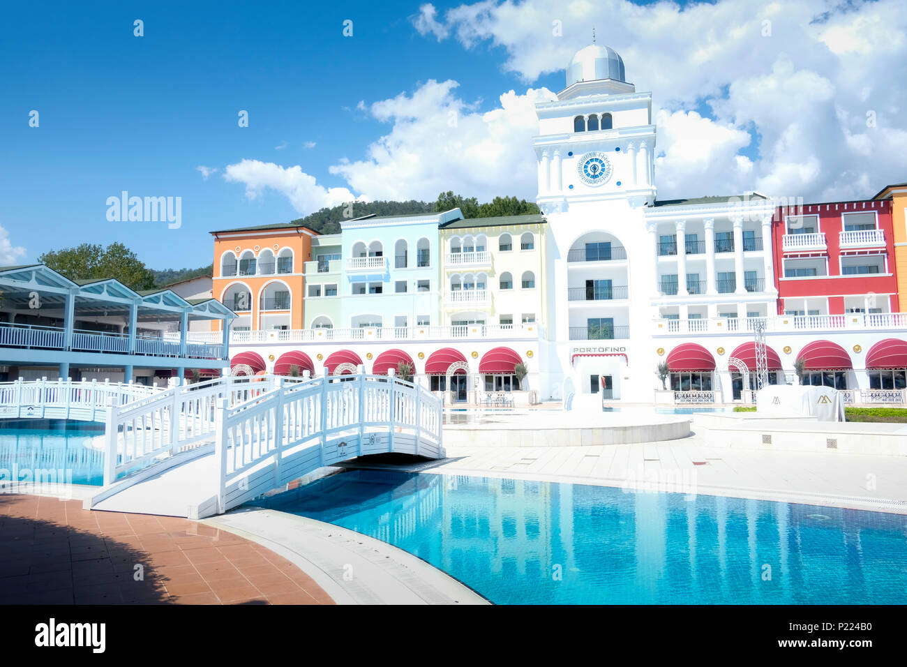 Il popolare resort Amara Dolce Vita Hotel di lusso Foto Stock