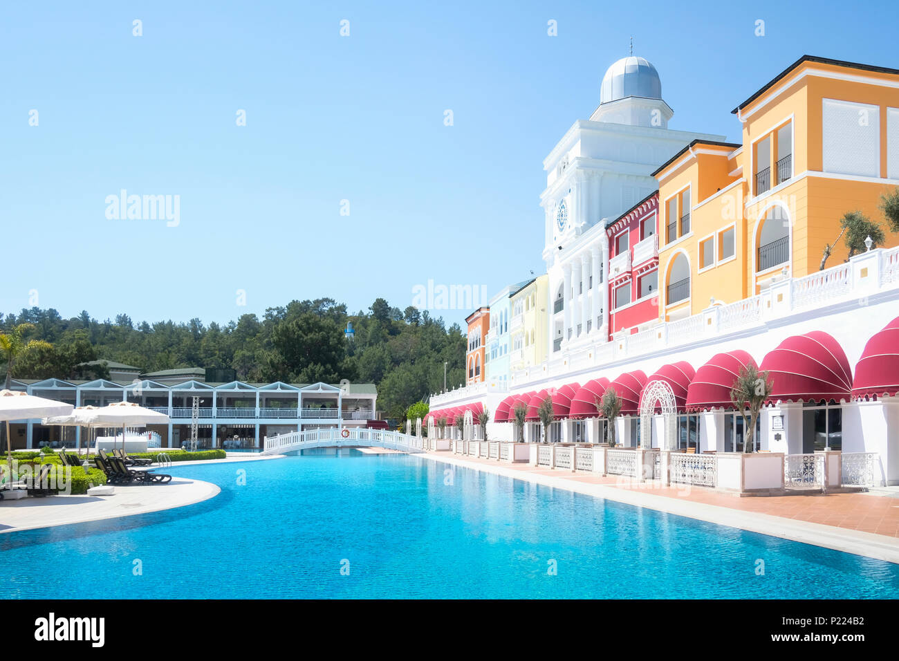 Il popolare resort Amara Dolce Vita Hotel di lusso Foto Stock