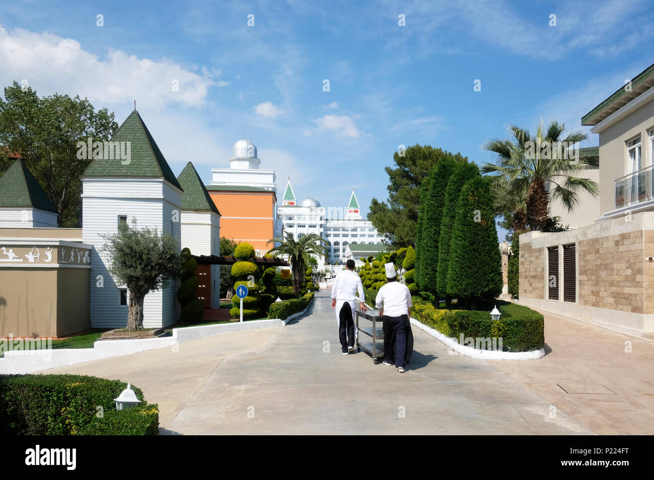 Il popolare resort Amara Dolce Vita Hotel di lusso Foto Stock