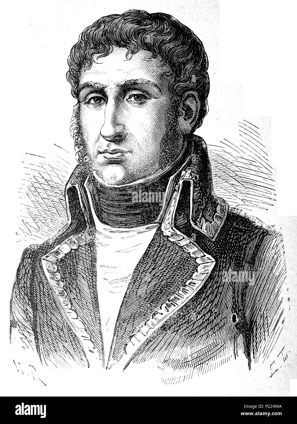 . Leclerc 8 AduC 074 Leclerc (C.E., 1772-1802) Foto Stock