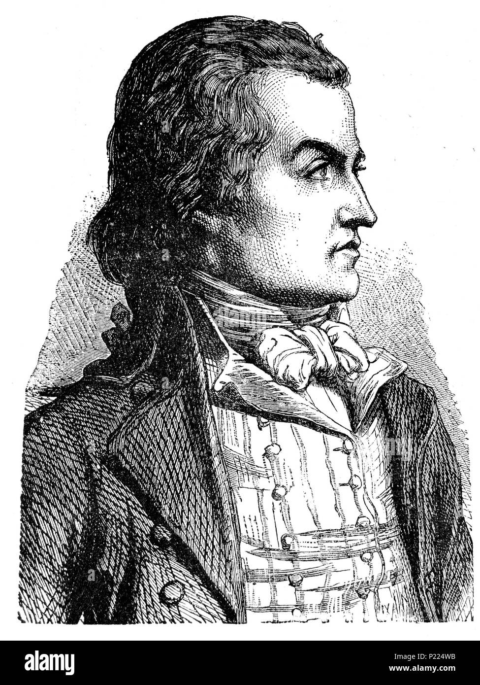 . Vincent 8 AduC 075 Vincent (F.N., 1767-1794) Foto Stock