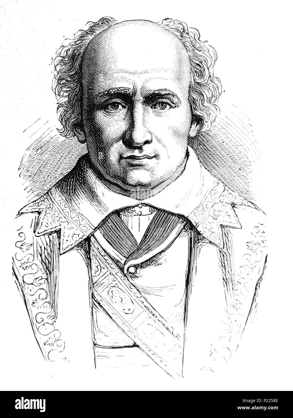 . 9 Gohier AduC 254 Gohier (L.J., 1746-1830) Foto Stock