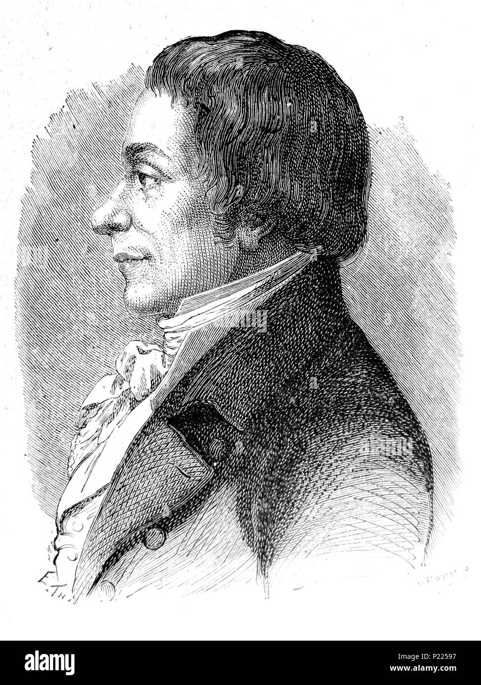 . Lakanal 9 AduC 268 Lakanal (Giuseppe, 1762-1845) Foto Stock