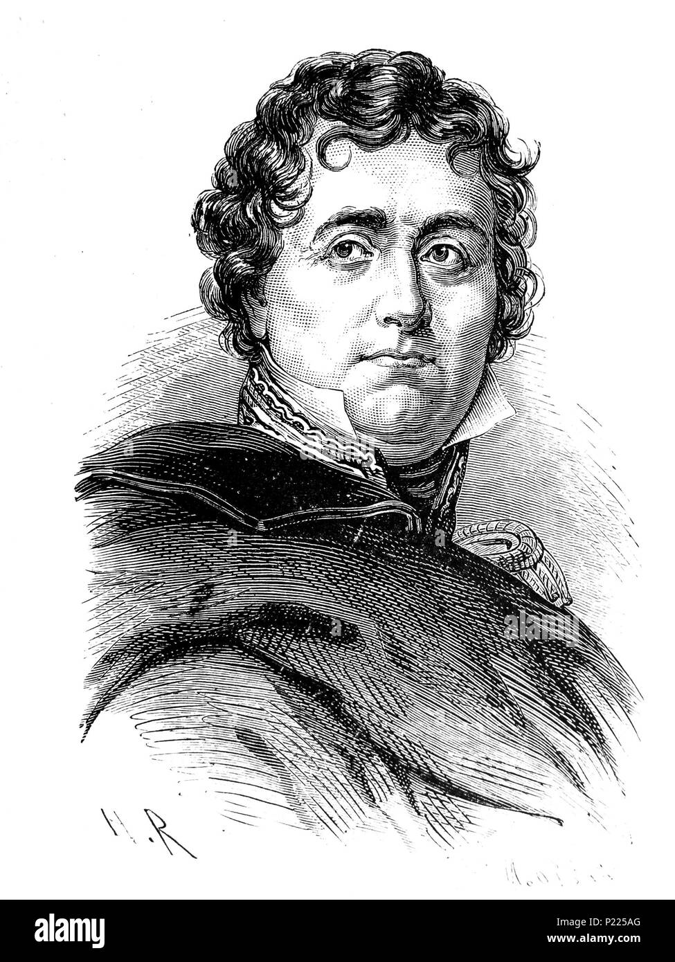 . Soult 9 AduC 293 Soult (N.J.-de-Dieu, Duc de Dalmazia, 1769-1854) Foto Stock