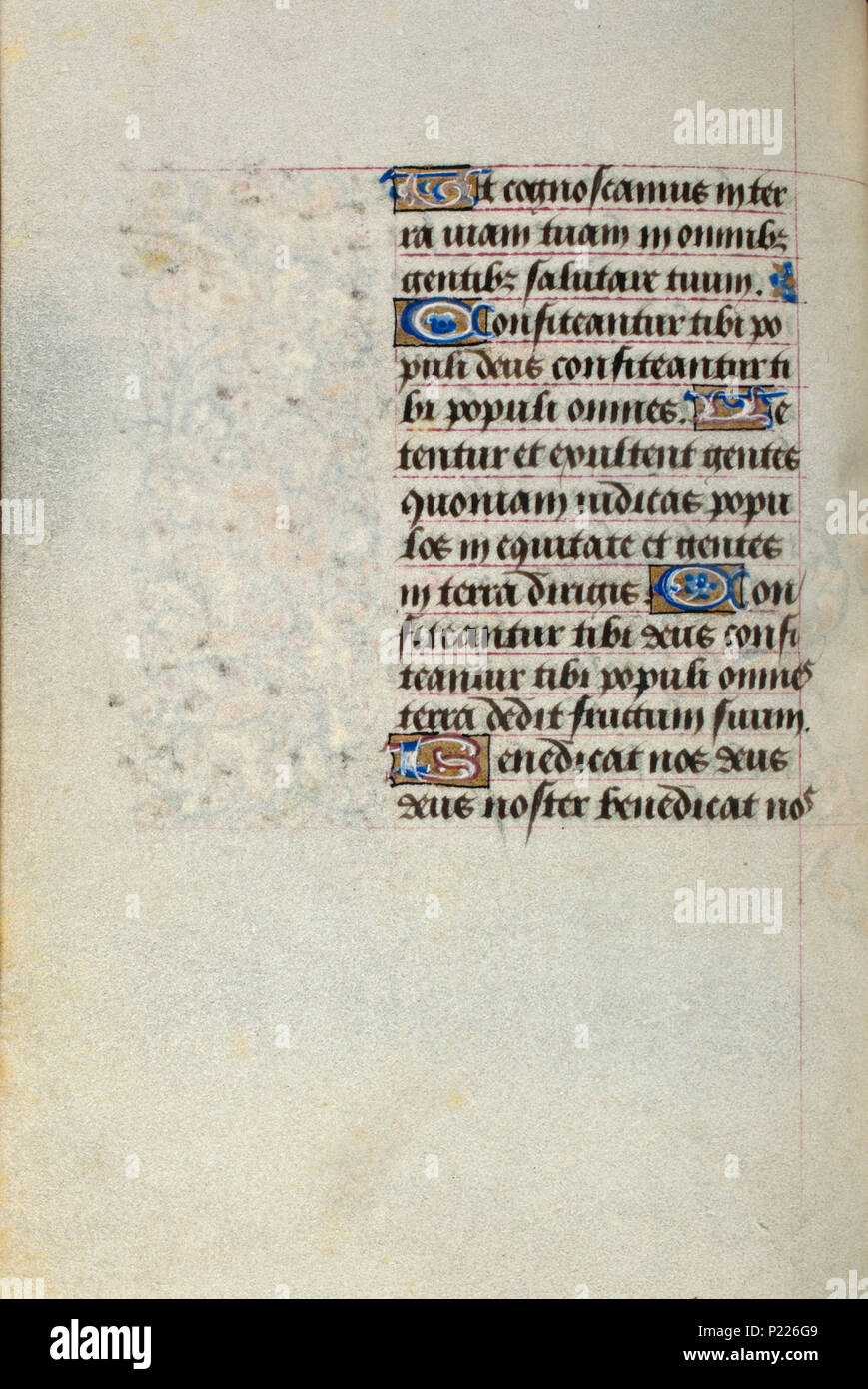 . Folio 056v dal Libro d Ore di Simon de Varie - KB 74 G37 . Folio 056v dal Libro d Ore di Simon de Varie - KB 74 G37 . 1455 34 Libro d Ore di Simon de Varie - KB 74 G37 - folio 056v Foto Stock