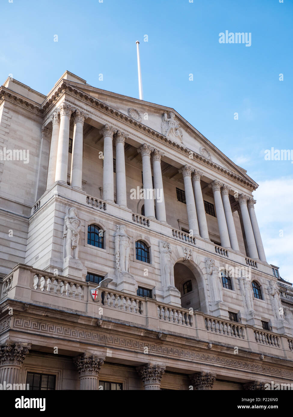 Bank of England, Regno Unito Central Bank, City of London, Londra, Inghilterra, Regno Unito, GB. Foto Stock