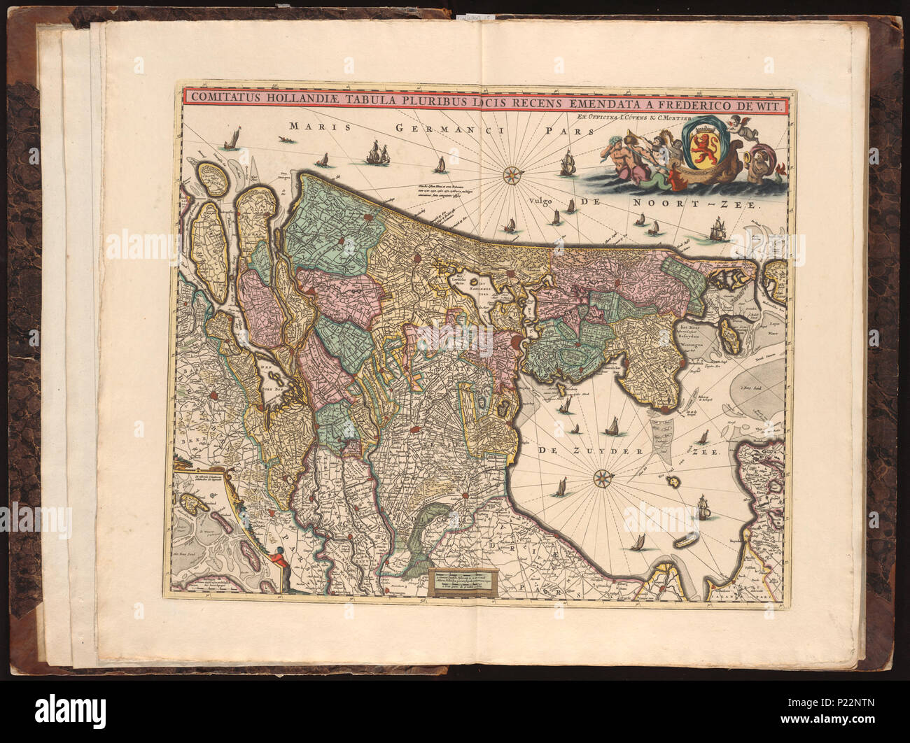 UBAKZL12A3 002, 8/23/11, 1:14 PM, 8C, 7992x10656 (0+0), 100%%%%, Juni 2011 PPRO, 1/160 s, R48.7, G17.7, B14,4 187 Mappa - Collezioni Speciali Università di Amsterdam - OTM- HB-KZL I 2 A 3 (02) Foto Stock