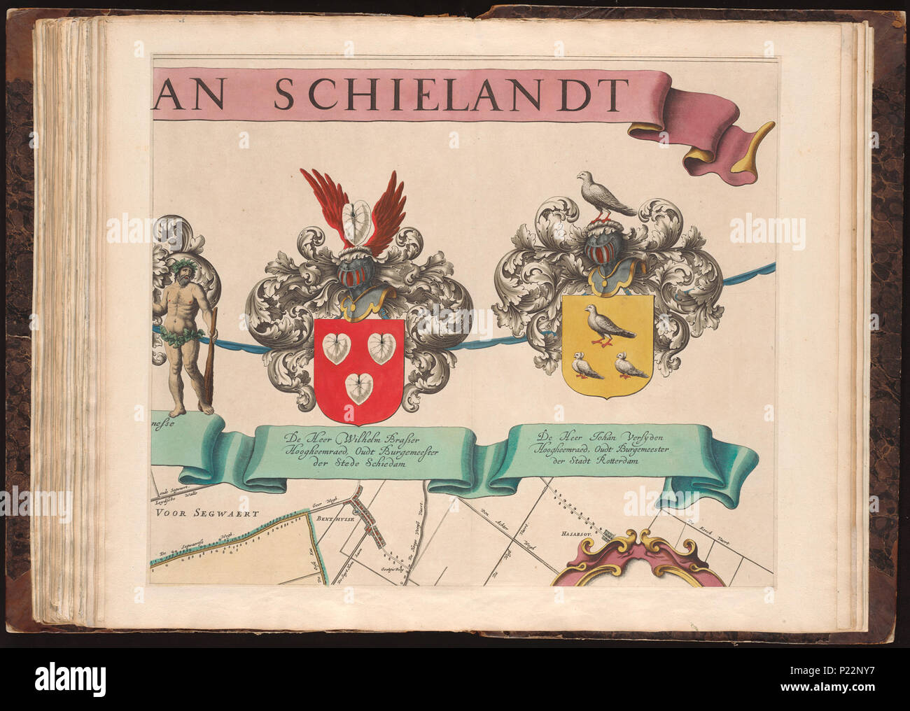 UBAKZL12A3 061, 8/23/11, 4:55 PM, 8C, 7992x10656 (0+0), 100%%%%, Juni 2011 PPRO, 1/160 s, R48.7, G17.7, B14,4 188 Mappa - Collezioni Speciali Università di Amsterdam - OTM- HB-KZL I 2 A 3 (61) Foto Stock