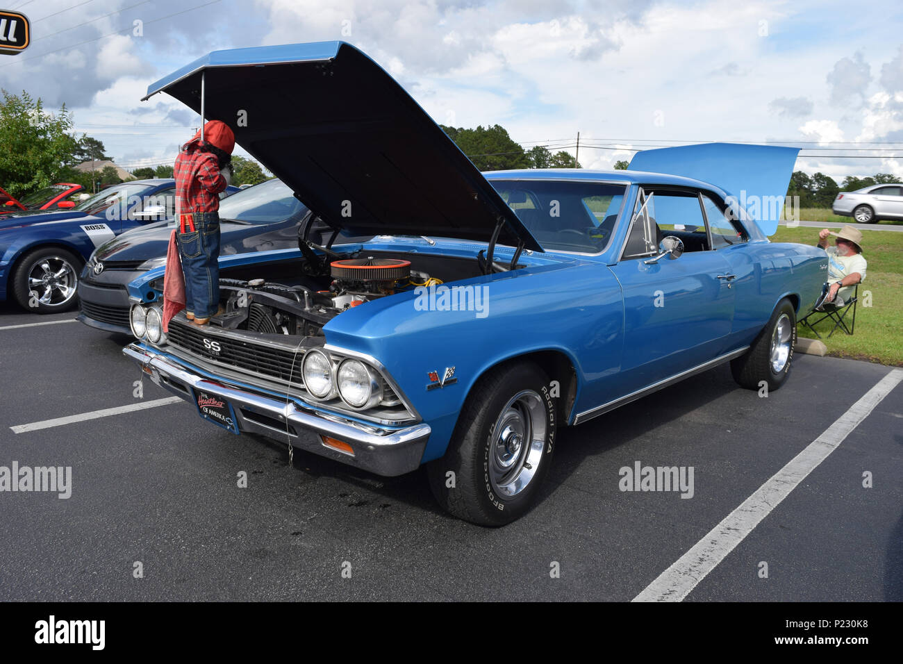 Una Chevrolet Chevelle SS396 dal 1960s. Foto Stock