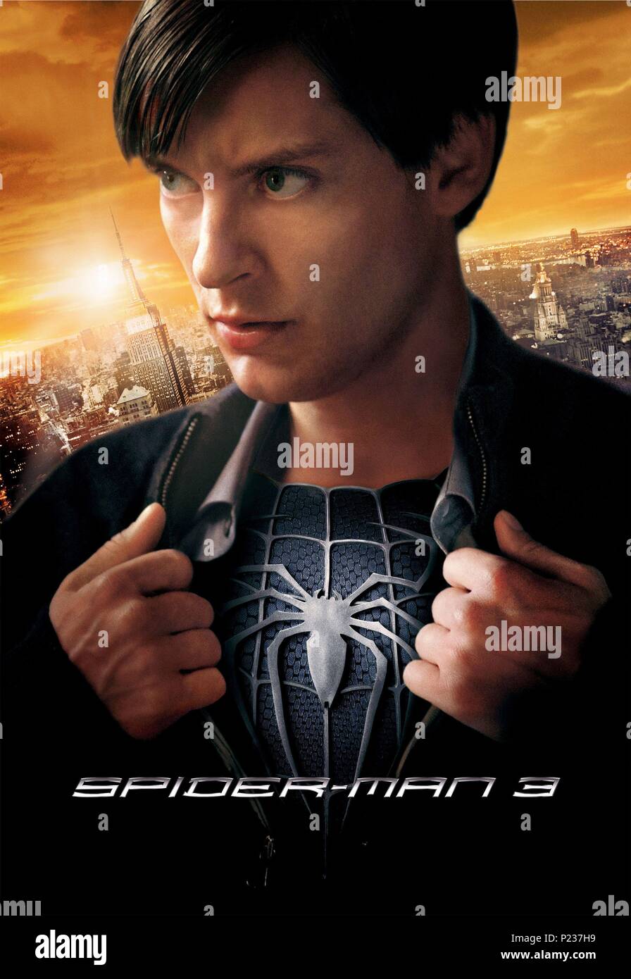 Pellicola originale titolo: SPIDER-MAN 3. Titolo inglese: SPIDER-MAN 3. Regista: SAM Raimi. Anno: 2007. Stelle: Tobey Maguire. Credito: Columbia Pictures / Album Foto Stock