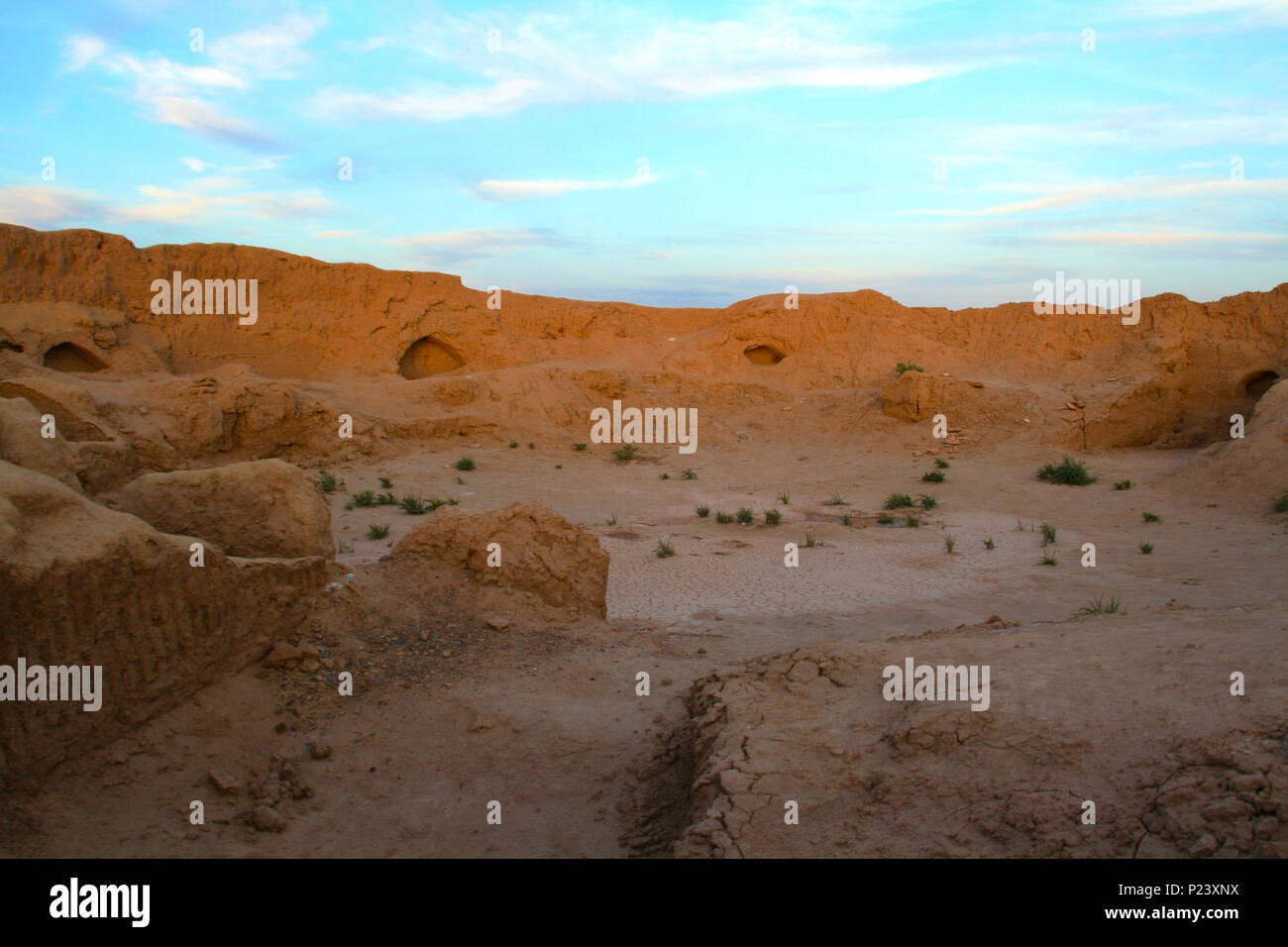 La Torkabad Dakhmeh(Torre di silenzio,tomba), Ardakan,Yazd provincia,l'Iran Foto Stock