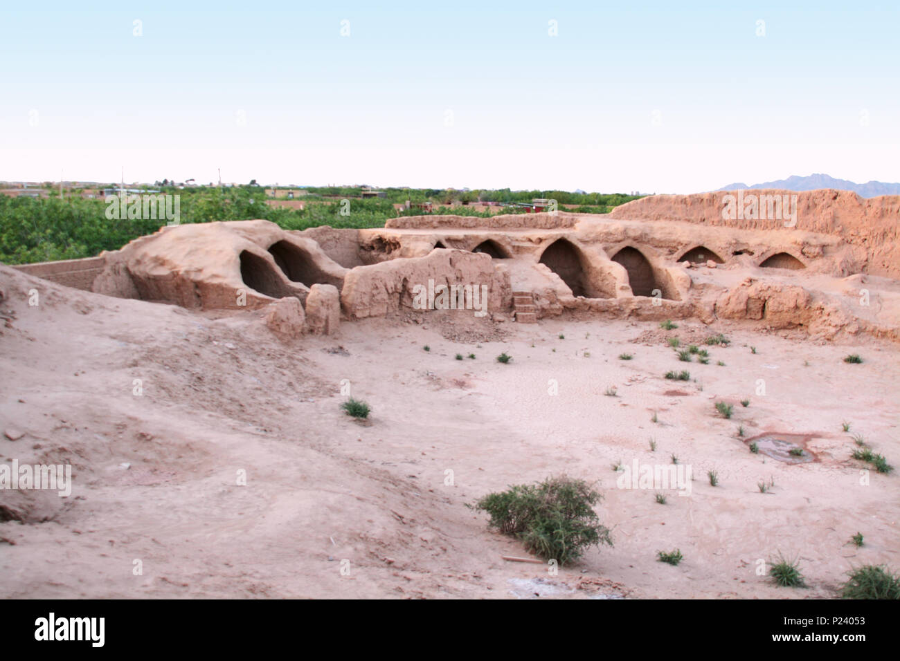 La Torkabad Dakhmeh(Torre di silenzio,tomba), Ardakan,Yazd provincia,l'Iran Foto Stock