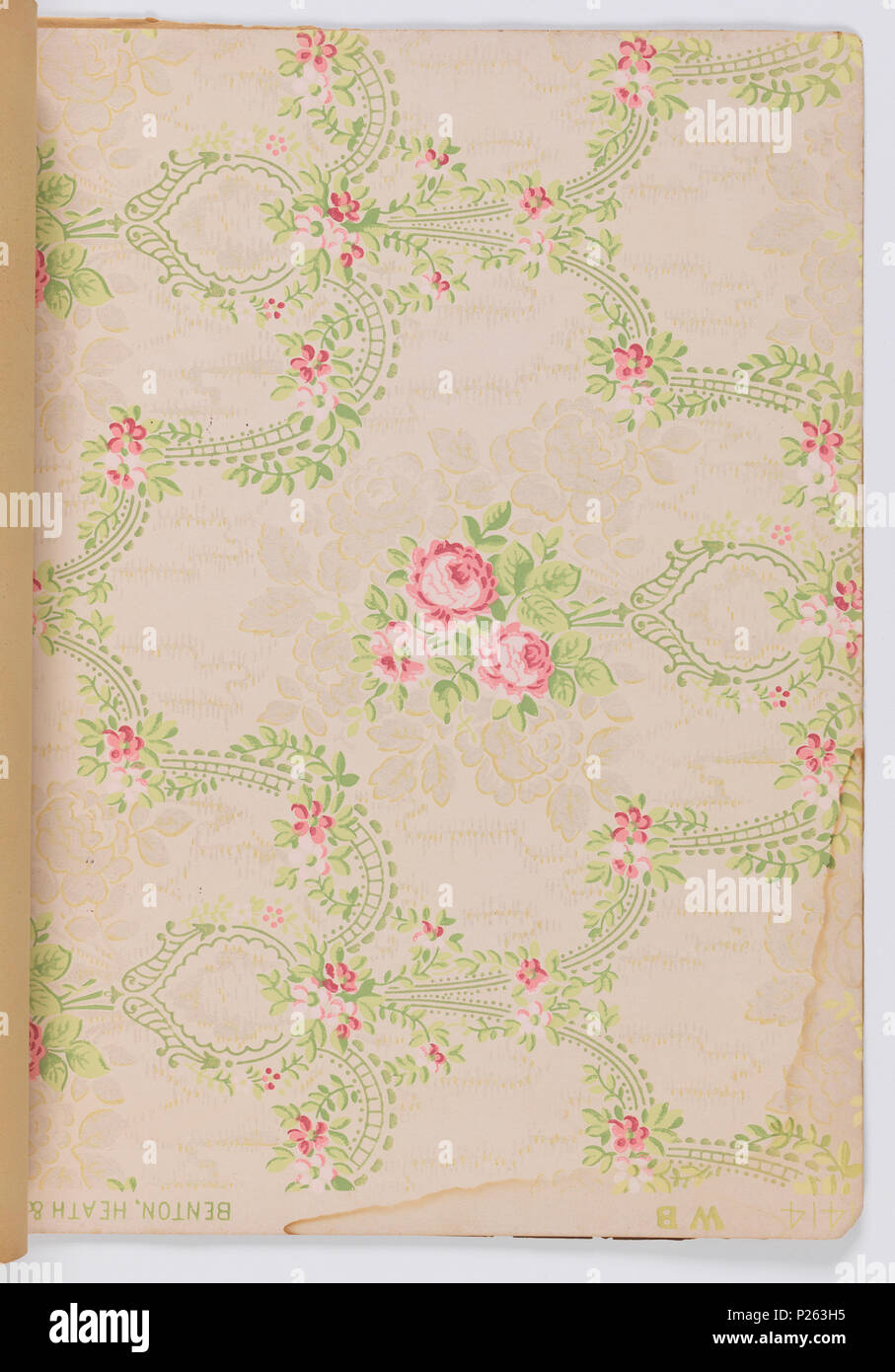 . Inglese: libro campione, L.C. Orrell & Co., prenota n. 2, 1906 . 1906 Campione di 282 Prenota, L.C. Orrell e Co., prenota n. 2, 1906 (CH) 18802803-14 Foto Stock